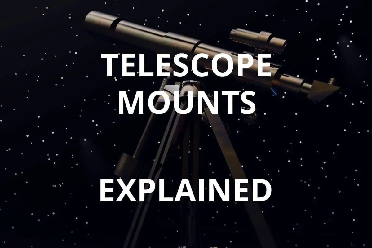 telescope mounts explained