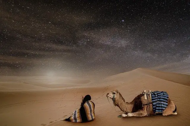 best stargazing places include deserts like the Sahara