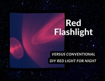 Red flashlight for stargazing (360 x 280 px)