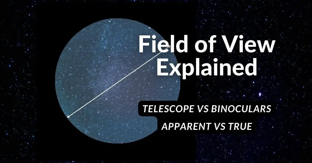 field of view in astronomy explained