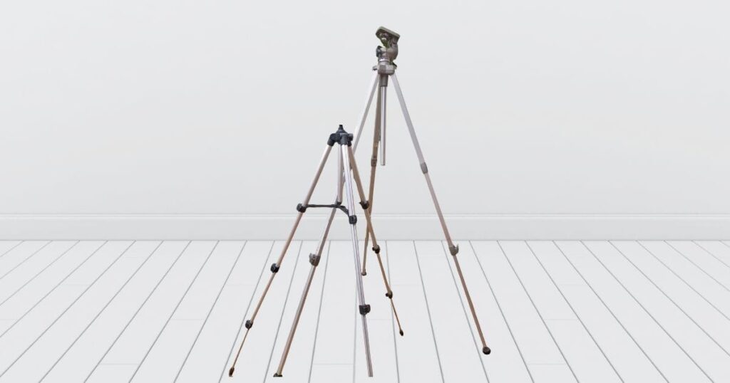 two tripods