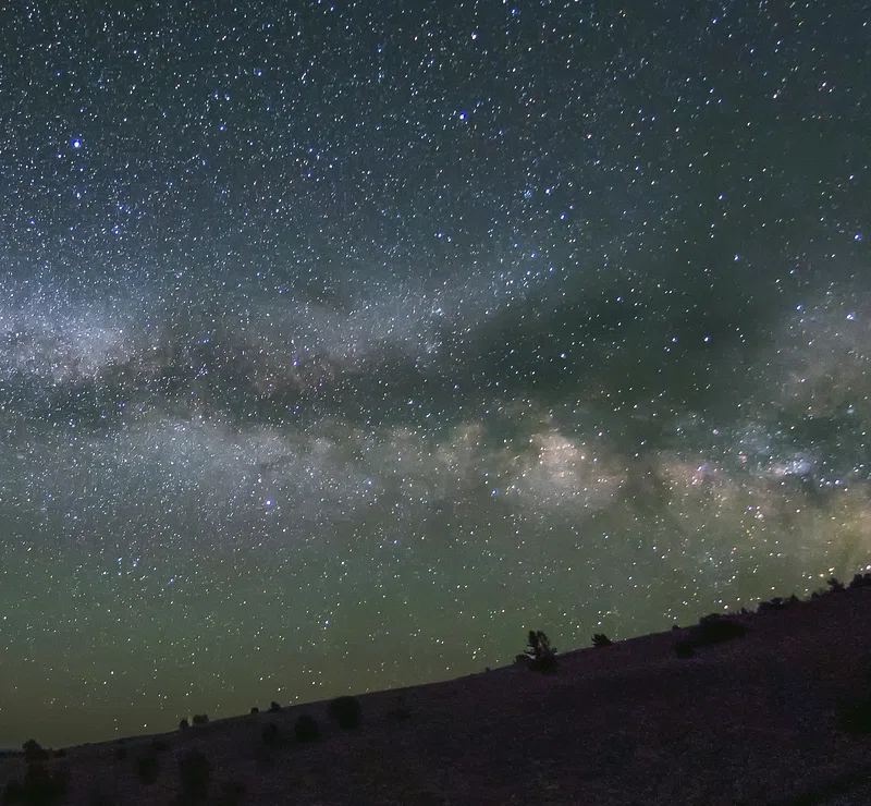 amazing view of night sky at Massacre Rim Wilderness Study Area in Nevada